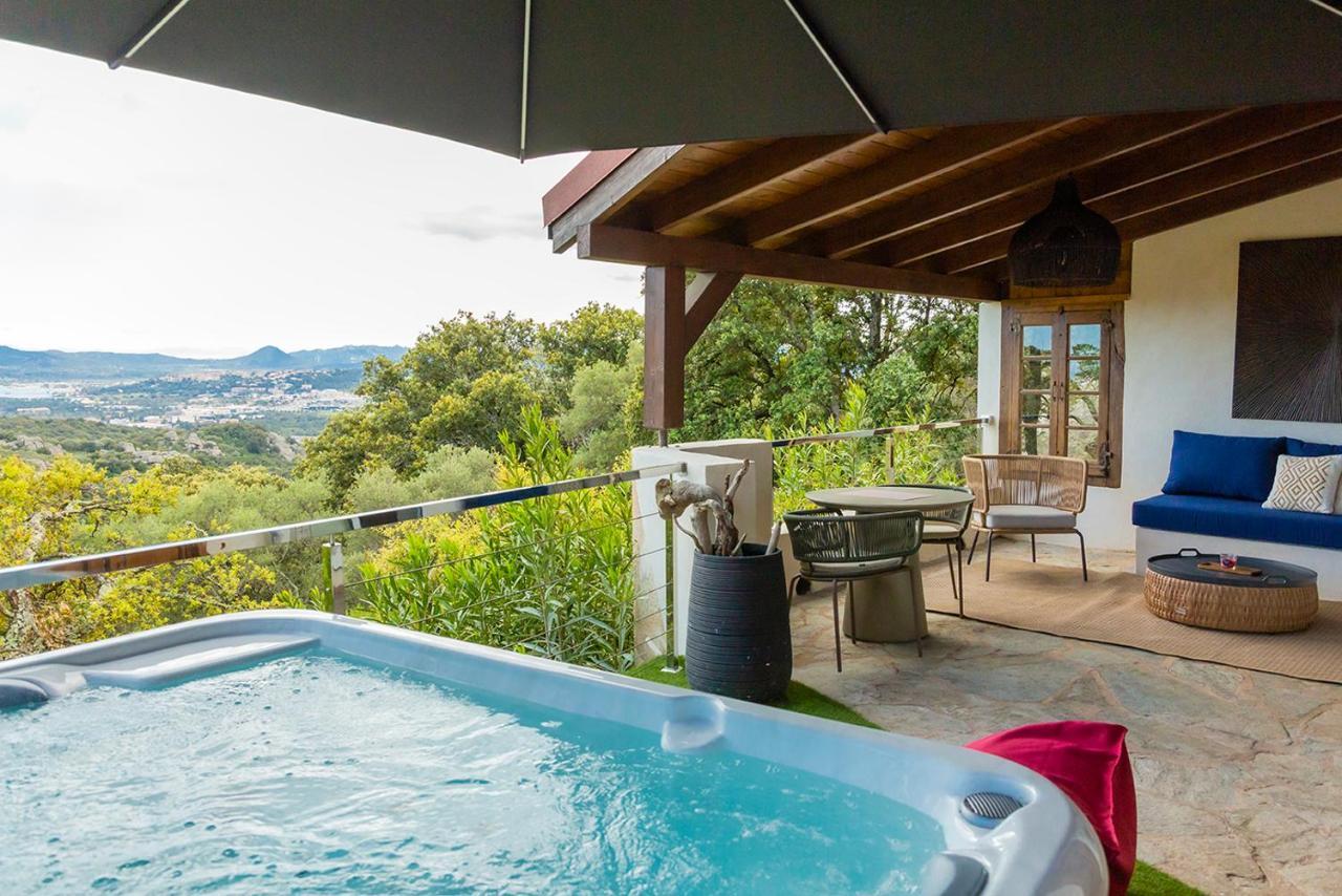 Swim Lodge Hotel Piscine Privee Ou Jacuzzi Prive ポルトヴェッキオ エクステリア 写真